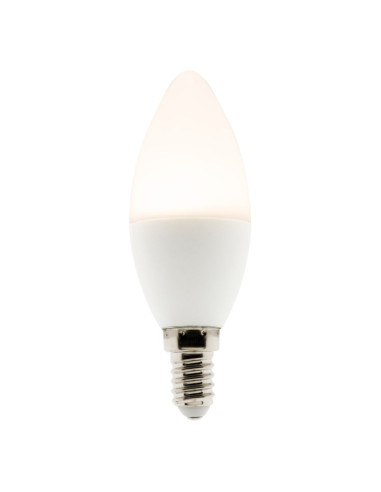 Ampoule LED E14 flamme - 5.2W - Blanc chaud - 470 Lumen - 2700K - A++ - Zenitech