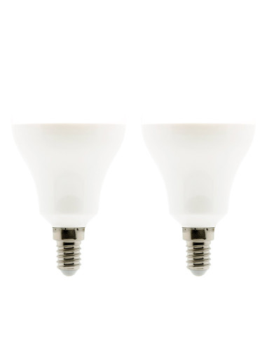 Lot de 2 ampoules LED Standard 10W E14 810lm 2700K (Blanc chaud)