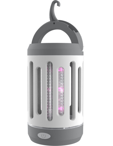 Lampe anti-moustiques et insectes 3W compacte et rechargeable USB - Voltman