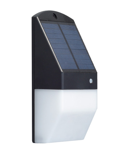 Applique solaire avec détecteur de mouvement (350 Lm)- Noir