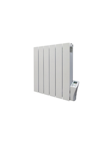 Radiateur 1000W - Inertie fluide - Fonction ASC - Programmable - Détecteur de fenêtre ouverte - Blanc - Adda Allauve