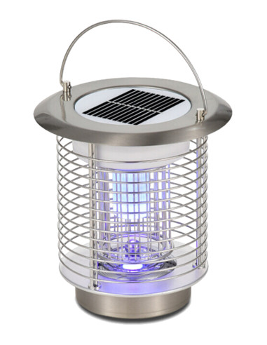 Lanterne anti-moustiques solaire rechargeable 2W - Voltman
