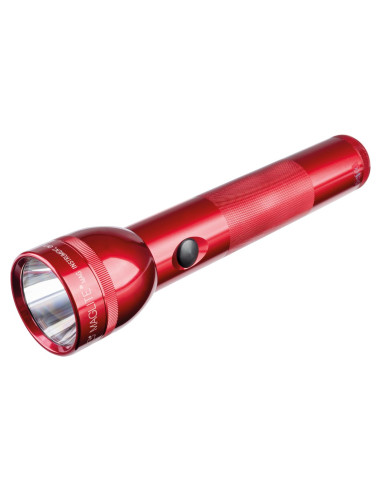 Lampe torche LED ST2 - IPX4 - 2 piles LR20 D - 213 lumens - 25cm - Rouge - Maglite