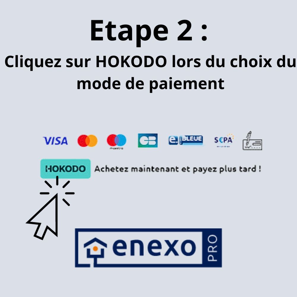Achetez maintenant et payez plus tard - Enexo Pro